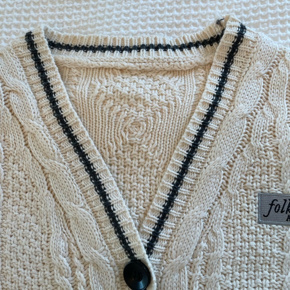 Taylor Swift Folklore Cardigan with star patches - Picture 5 of 5